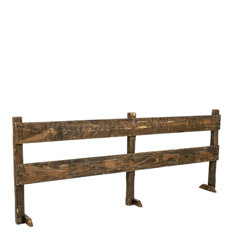 Barrière en bois L 250 H 100 cm l 8 cm