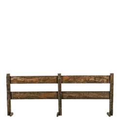 Barrière en bois L 250 H 100 cm l 8 cm