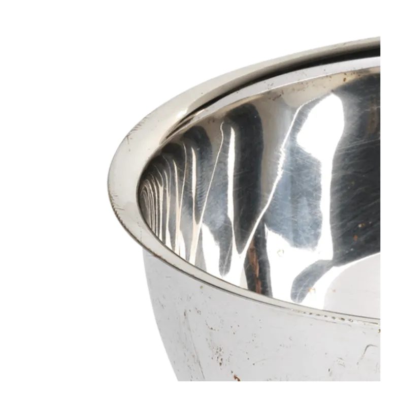 Bol argent Ø 11,5 cm H 5,5 cm 40 cl