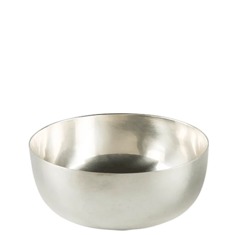 Bol argent Ø 11,5 cm H 5,5 cm 40 cl