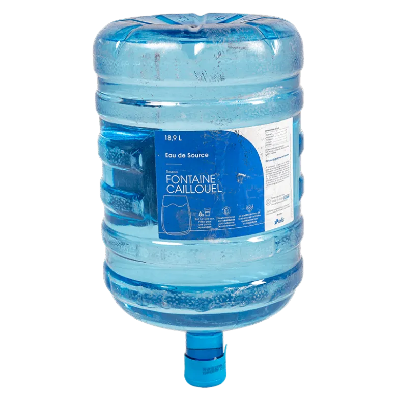 Bonbonne consignée de 18,9L pour fontaine à eau