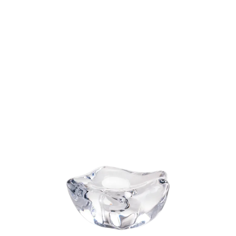 Bougeoir Ice Cube 9 x 7,5 cm H 4,5 cm