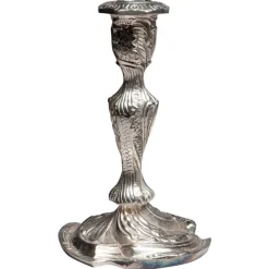Bougeoir Rocaille H 19,5 cm Ø 12,5 cm