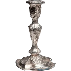 Bougeoir Rocaille H 19,5 cm Ø 12,5 cm