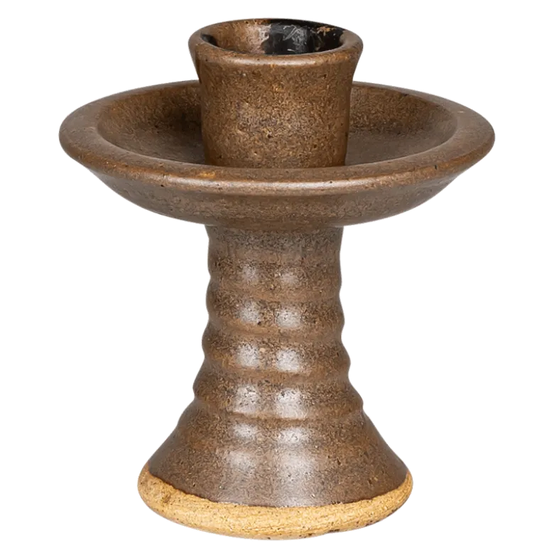 Bougeoir Vintage Grès H 10-20 cm
