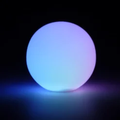 Boule lumineuse multicolore Ø 8 cm