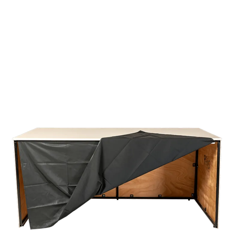 Buffet pliant Cigare Club beige 100 x 200 cm H 90 cm- Délai 48h