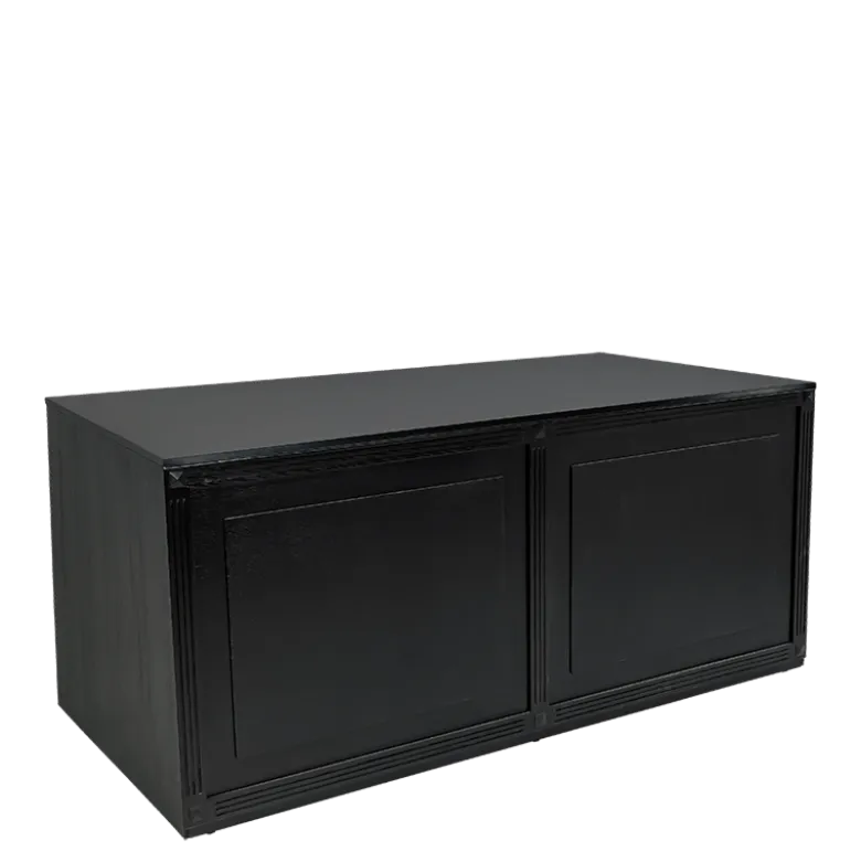 Buffet pliant Cigare Club noir 100 x 200 cm H 90 cm - Délai 48h