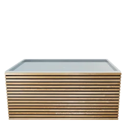 Buffet pliant Deck avec plateau banc à huîtres Inox