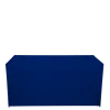 Buffet pliant houssé bleu "3 faces" 100 x 200 cm