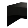 Buffet pliant houssé noir "3 faces" 100 x 200 cm H 91 cm