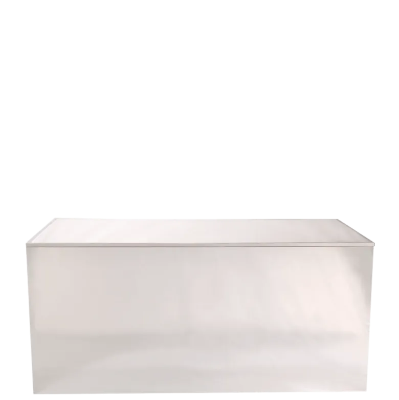 Buffet pliant miroir 100 x 200 cm façades et plateau miroir - 48h