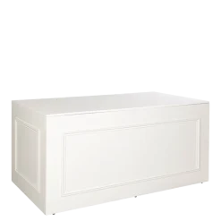 Buffet pliant Moulure blanc 100 x 200 cm H 90 cm- Délai 48h