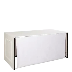 Buffet pliant Moulure blanc 100 x 200 cm H 90 cm- Délai 48h