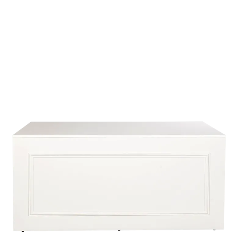 Buffet pliant Moulure blanc 100 x 200 cm H 90 cm- Délai 48h