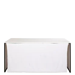 Buffet pliant Moulure blanc 100 x 200 cm H 90 cm- Délai 48h