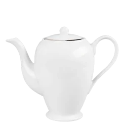 Cafetière blanche filet Argent 140 cl