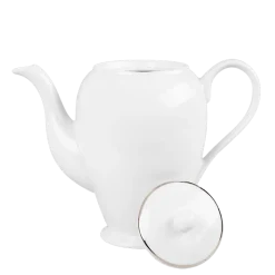 Cafetière blanche filet Argent 140 cl