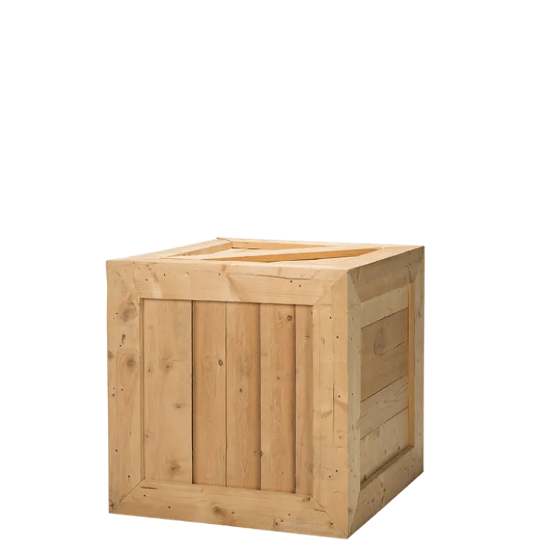 Caisse en bois 76 x 76 cm
