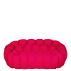 Canapé Bulle framboise 115 x 195 cm H 78 cm