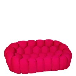 Canapé Bulle framboise 115 x 195 cm H 78 cm