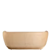 Canapé Elton velours taupe M1 78 x 170 cm H 70 cm