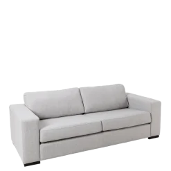 Canapé Loft gris 80 x 196 cm H 73 cm
