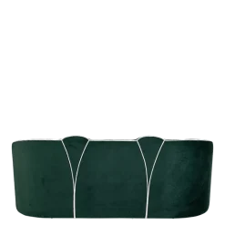 Canapé Valescure velours 93 x 190 cm H 81 cm