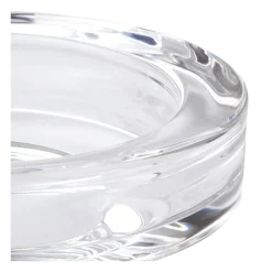 Cendrier en verre rond Ø 9 cm H 4 cm