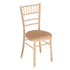 Chaise Bambou assise caramel