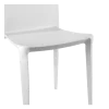 Chaise Bellini gris clair