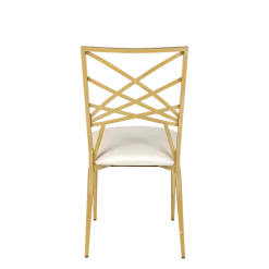 Chaise Beverly assise crème