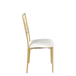 Chaise Beverly assise crème