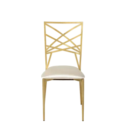 Chaise Beverly assise crème