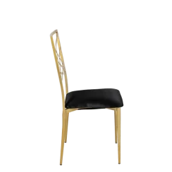 Chaise Beverly assise noire