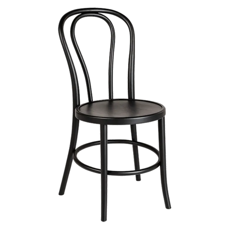 Chaise Bistrot noire