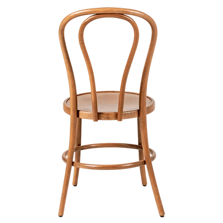 Chaise Bistrot teinte noyer