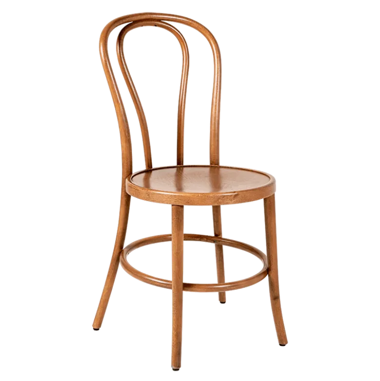Chaise Bistrot teinte noyer