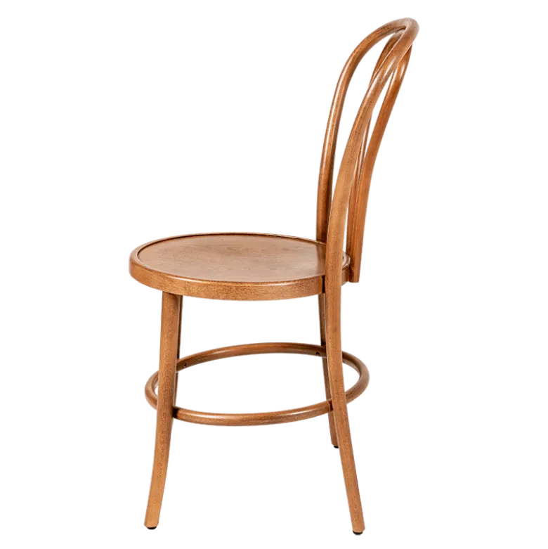 Chaise Bistrot teinte noyer