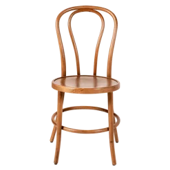 Chaise Bistrot teinte noyer