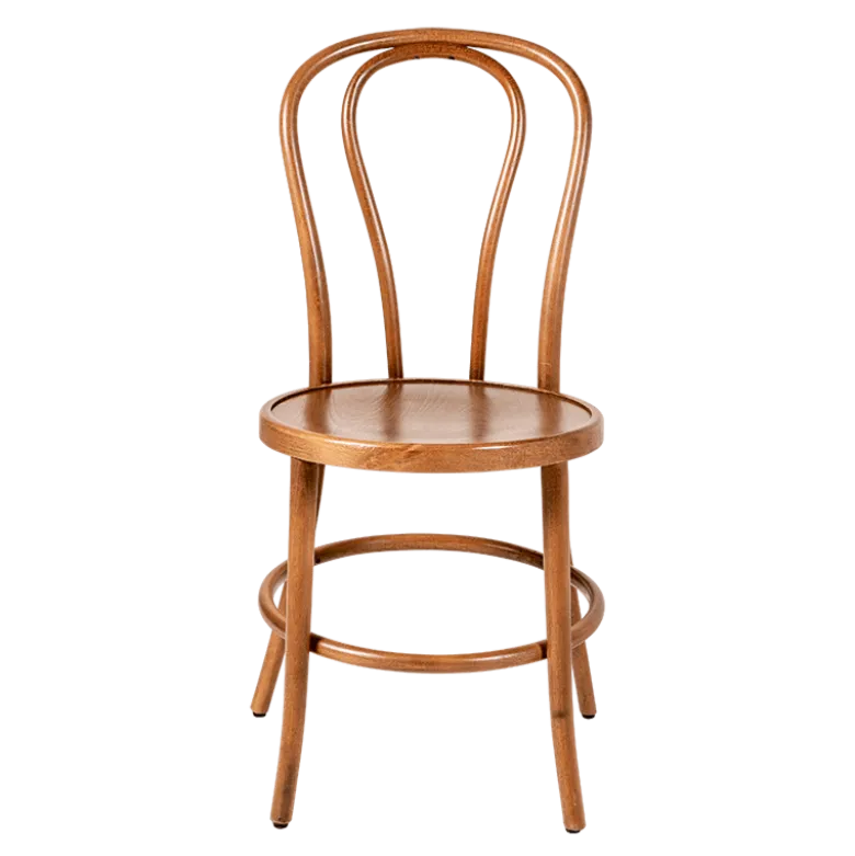 Chaise Bistrot teinte noyer