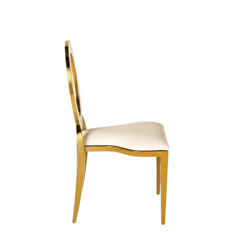 Chaise Divine avec assise blanche