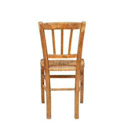 Chaise en bois vintage