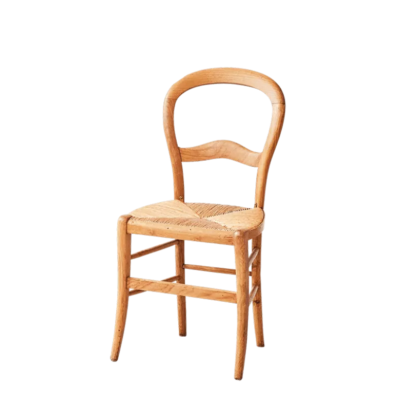 Chaise en bois vintage