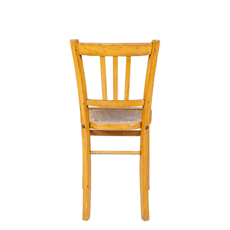 Chaise en bois vintage