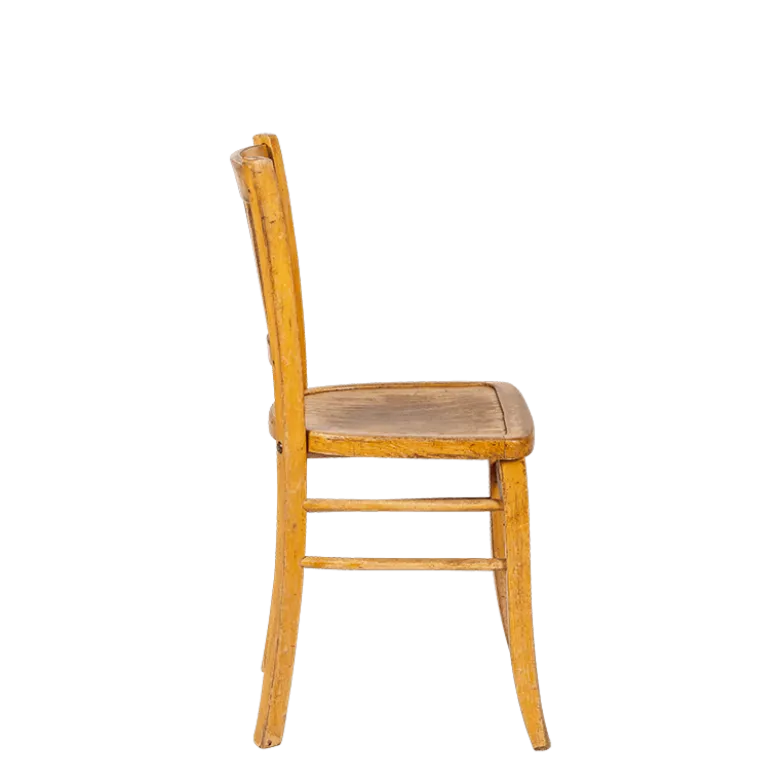 Chaise en bois vintage