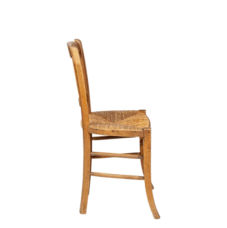 Chaise en bois vintage