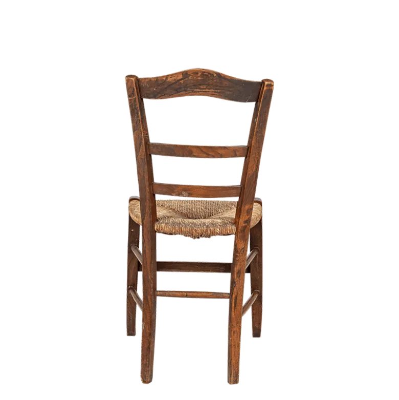 Chaise en bois vintage