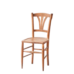 Chaise en bois vintage