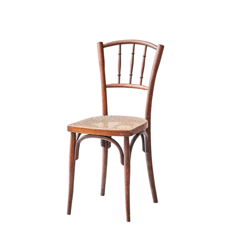 Chaise en bois vintage